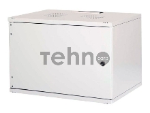 Шкаф коммутационный Lande NetBox Soho (LN-SH09U5450-LG-F0-2) настенный 9U 540x500мм пер.дв.металл задн.дв.стал.лист несъемн.бок.пан. направл.под закл.гайки 80кг серый IP20 сталь