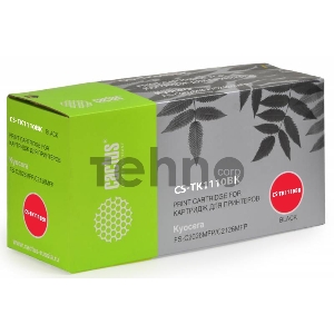 Тонер Картридж Cactus CS-TK1110BK черный для Kyocera Mita FS 1020MFP/1040/1120MFP (2500стр.)