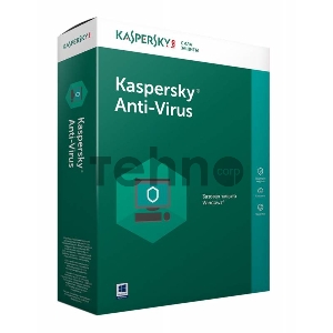 ПО Kaspersky Anti-Virus Russian Edition. 2-Desktop 1 year Base