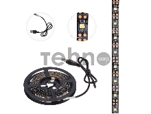 LED-лента с USB-коннектором 5 В, IP23, SMD 2835, 60 LED/м 3 м белый (6500 K) LAMPER