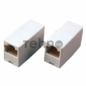 Переходник сетевой LAN, (гнездо 8Р8С (Rj-45) - гнездо 8Р8С (Rj-45))
