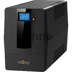 Источник бесперебойного питания nJOY Horus Plus 600(эфективная мощьность 360Вт, LCD, ,батарея 7 Ач, 2 евро розетки)