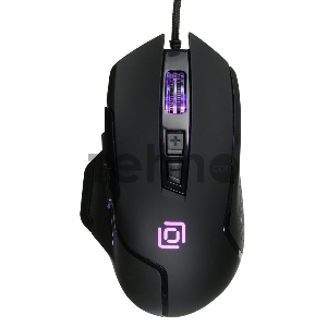 Мышь Oklick 945G REVENGE черный оптическая (3200dpi) USB игровая (8but)