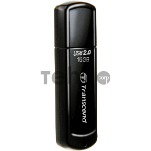 Флеш Диск Transcend 16Gb Jetflash 350 TS16GJF350 USB2.0 черный