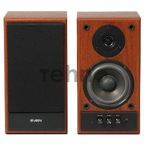 Колонки Sven SPS-702 2.0 коричневый/орех 40Вт Колонки Sven SPS-702 2.0 коричневый/орех 40Вт