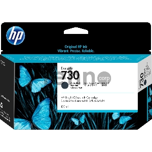 Картридж HP 730 черный матовый для HP DesignJet T1700, 130 мл