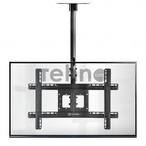 Потолочный кронштейн ONKRON N1L для телевизора 32-70 потолочный телескопический, чёрный