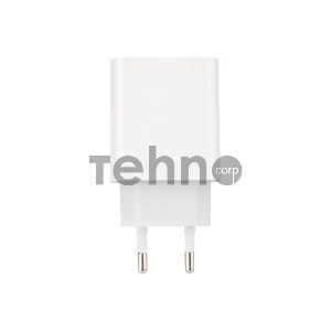 Сетевое зарядное устройство REXANT USB-A+USB-C адаптер, 18W белое