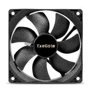 Вентилятор 12В DC ExeGate EX12025B3PM (120x120x25 мм,2-Ball (двойной шарикоподшипник), 3pin+Molex, 1550RPM, 25dBA)