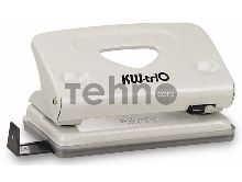 Дырокол Kw-Trio Classic Mini 941 макс.:10лист. металл ассорти с линейкой