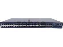 Коммутатор SGS-6341-48T4X управляемый стекируемый коммутатор Layer 3 48-Port 10/100/1000T + 4-Port 10G SFP+ Stackable Managed Gigabit Switch