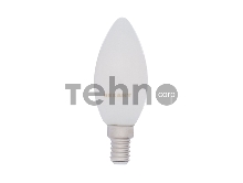 Лампа филаментная REXANT Свеча CN35 9.5 Вт 915 Лм 2700K E14 матовая колба