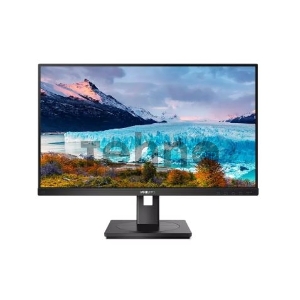Монитор 23.8 PHILIPS 243S1/00 Black с поворотом экрана (IPS, 1920x1080, 75Hz,  4 ms, 178°/178°, 250 cd/m, 50M:1