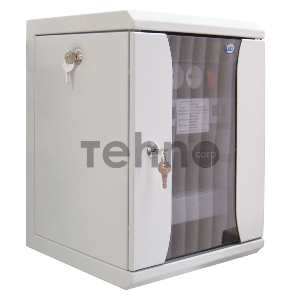 Шкаф телеком. ЦМО  настенный 10 8U, (350х255) (ШРН-8.255-10)