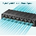 Коммутатор 8 ports Giga Unmanaged switch, 8 10/100/1000Mbps RJ-45 ports, plastic shell, desktop and wall mountable, фото 5
