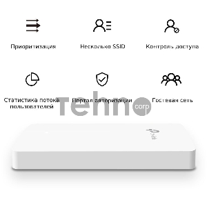 Точка доступа TP-Link AC1200 dual band wall-plate access point, 866Mbps at 5GHz and 300Mbps at 2.4G, 4 Giga LAN port
