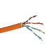 Кабель Exegate EX256747RUS Кабель UTP 4 пары кат.5e Exegate CCA, LSZH, бухта 305м, оранжевый, фото 1