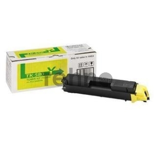 Тонер-картридж Kyocera TK-580Y (1T02KTANL0) желтый для FS-C5150DN 2800 стр.