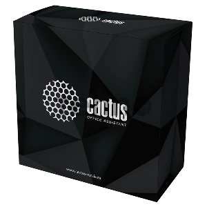 Пластик для принтера 3D Cactus CS-3D-PLA-750-BLACK PLA d1.75мм 0.75кг 1цв.
