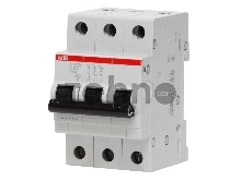 Выключатель автоматический модульный 3п C 63А 4.5кА SH203L ABB