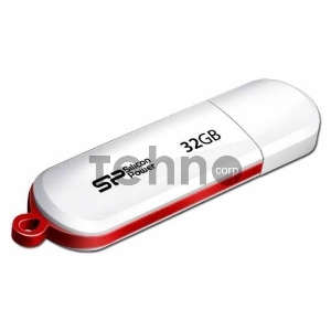 Флеш Диск Silicon Power 32Gb LuxMini 320 SP032GBUF2320V1W USB2.0 белый