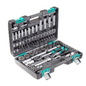 Набор инструментов STELS 14106  1/2 1/4 CrV пластиковый кейс  94 предм.