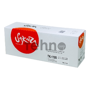 Картридж SAKURA TK1100 для Kyocera Mita SF-1110/1024/1124MFP, черный, 2100 к.