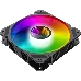 Кулер для корпуса ПК Gamemax FN-12Rainbow-C9-Infinity, 12CM ARGB Rainbow Infinity, frame with reflective design, 3pin+4Pin connector, фото 1
