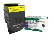 Картридж Lexmark 2300 стр. желтый для CS317dn, CS417dn, CS517de, CX317dn, CX417dn,CX517de