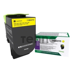 Картридж Lexmark 2300 стр. желтый для CS317dn, CS417dn, CS517de, CX317dn, CX417dn,CX517de