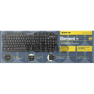 Беспроводная клавиатура Defender Element HB-195 RU,черный,мультимедиа