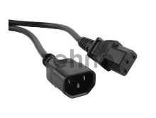 Кабель питания монитор-компьютер IEC 320 C13 - IEC 320 C14 (3x0.75) 1.8м