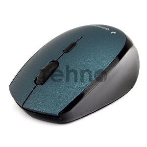 Мышь беспров. Gembird MUSW-354-B, синий, бесш.клик, soft touch, 3кн.+колесо-кнопка, 2400DPI, 2,4ГГц