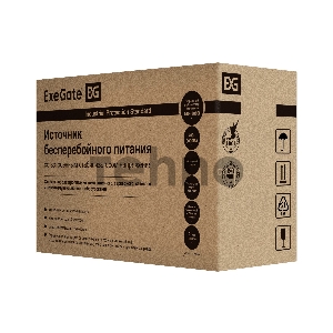 ИБП ExeGate SpecialPro UNB-2200.LED.AVR.C13.RJ <2200VA/1300W, LED, AVR, 6*IEC-C13, RJ45/11, Black>