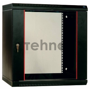Шкаф телеком. настенный разборный 15U (600х520) дверь стекло (ШРН-Э-15.500) (1 коробка)