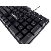 Клавиатура игровая Гарнизон GK-200GL, подсветка, USB, черный, антифант и мех. клав,12 доп ф-ц., каб 1,5м, фото 3