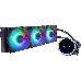Водяное охлаждение Cooler Master MasterLiquid PL360 Flux (300W, 360mm, ARGB, fans:3x120mm/72.37CFM/32dBa/2300rpm, 2066/2011-v3/2011/1700/1200/1156/1155/1151-v2/1151-v1/1150/775/sWRX8/SP3/TR4/AM4/AM3+/AM3/AM2+/AM2/FM2+/FM2/FM1), фото 4
