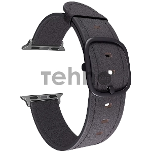 Кожаный ремешок Lyambda Minkar для Apple Watch 42/44 mm DSP-03-44 Black Кожаный ремешок Lyambda Minkar для Apple Watch 42/44 mm DSP-03-44 Black