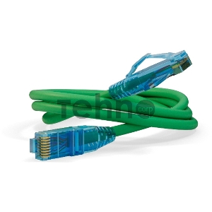 Патч-корд Hyperline PC-LPM-UTP-RJ45-RJ45-C6-3M-LSZH-GN Патч-корд U/UTP, Cat.6, LSZH, 3 м, зеленый