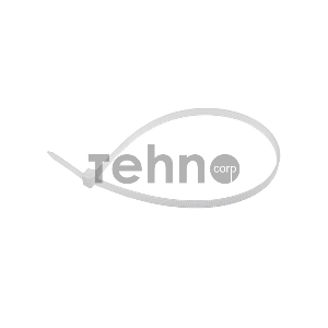 Хомут-стяжкa нейлоновая с тройным замком REXANT 400x7,6 мм, белая, упаковка 100 шт.