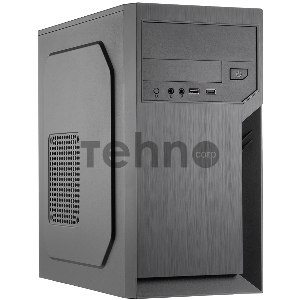 Корпус с блоком питания 500Вт./ Case Foxline FL-702, mATX, 1x5.25EXT, 1x3.5EXT, 2x3.5INT, 2xUSB2.0, HDA, w/o FAN, w/500W ATX PSU, w/1.2m EU pwr cord