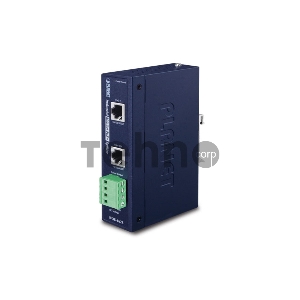 IPOE-162S индустриальный PoE сплиттер IP30, Industrial 802.3at High Power PoE  Splitter - 12V & 24V (-40 to 75 C)