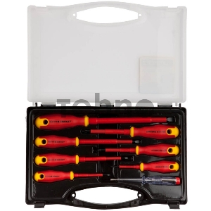 Ручной инструмент Набор отверток STAYER ELECTRO диэлектрические, 8 шт, (25145-H8_z01)