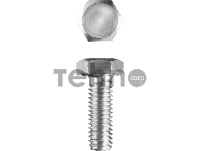 Болт ГОСТ 7798-70, M5 x 14 мм, 5 кг, кл. пр. 5.8, оцинкованный, ЗУБР
