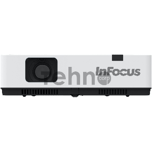 Проектор INFOCUS [IN1026] 3LCD, 4200 ANSI Lm, WXGA, 1.481.78:1, 50000:1, (Full 3D), 16W, 2хHDMI 1.4b, VGA in, CompositeIN, 3,5 audio IN, RCAx2 IN, USB-A, VGA out, 3,5 audio OUT, RS232, Mini USB B serv, RJ45, 3,3 кг