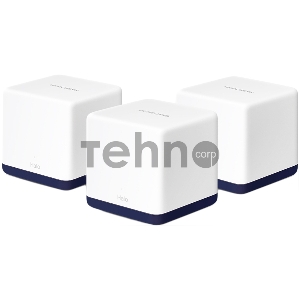 Система Mercusys MESH AC1900 Whole Home Mesh Wi-Fi System, 3× Internal Antennas, 3×GB ports (WAN/LAN) (3-pack)