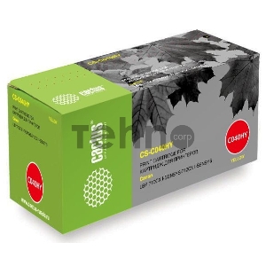 Тонер Картридж Cactus CS-C040HY желтый (10000стр.) для Canon LBP 710CX I-SENSYS/712CX I-SENSYS