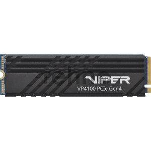 SSD M.2 Viper 2.0Tb VP4100 Series <VP4100-2TBM28H> (PCI-E 4.0 x4, up to 5000/4400MBs, 3D TLC, Phison E16, TBW 3600Tb, 22х80mm, heatsink)