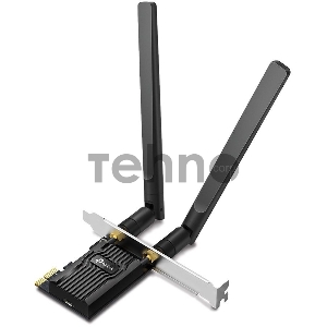Двухдиапазонный адаптер PCI Express TP-Link Archer TX20E с поддержкой Wi-Fi AX1800 и Bluetooth 5.2
