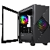 Корпус GameMax Cyclops BG без БП (Midi Tower, ATX, Черно-серый., 1*USB2.0 + 1*USB3.0, 2*120мм), фото 4